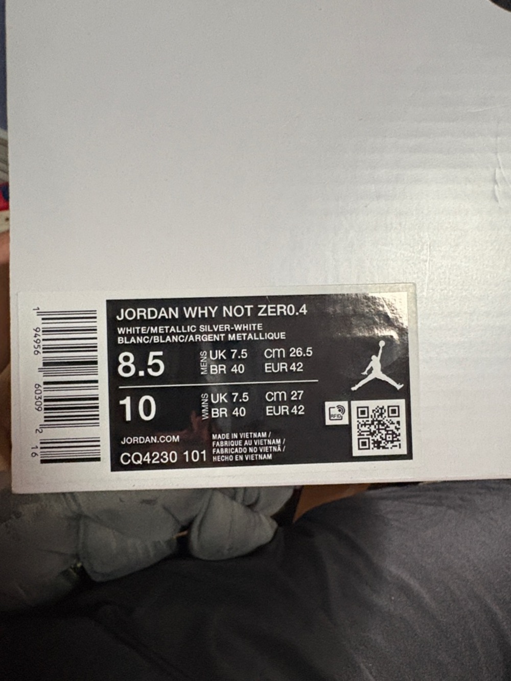 Jordan Why Not Zer0. - Picture 4 of 4